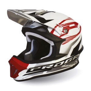 Casco 3150-127 bianco/rosso