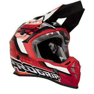 Casco 3180-130 rosso/bianco