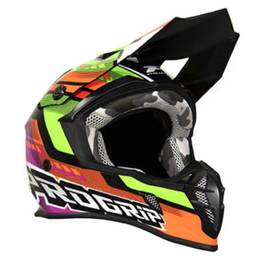 Casco 3180-363 verde/fuxia
