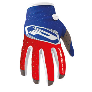 MX Gloves 4014-345 rosso/bianco/blu